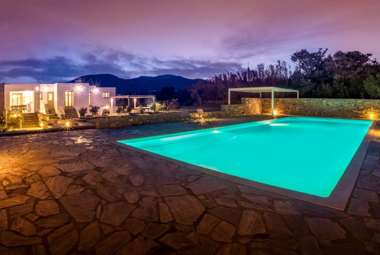 Kallirroe Deluxe Villa With Sea View And Pool Хриси-Акти Экстерьер фото